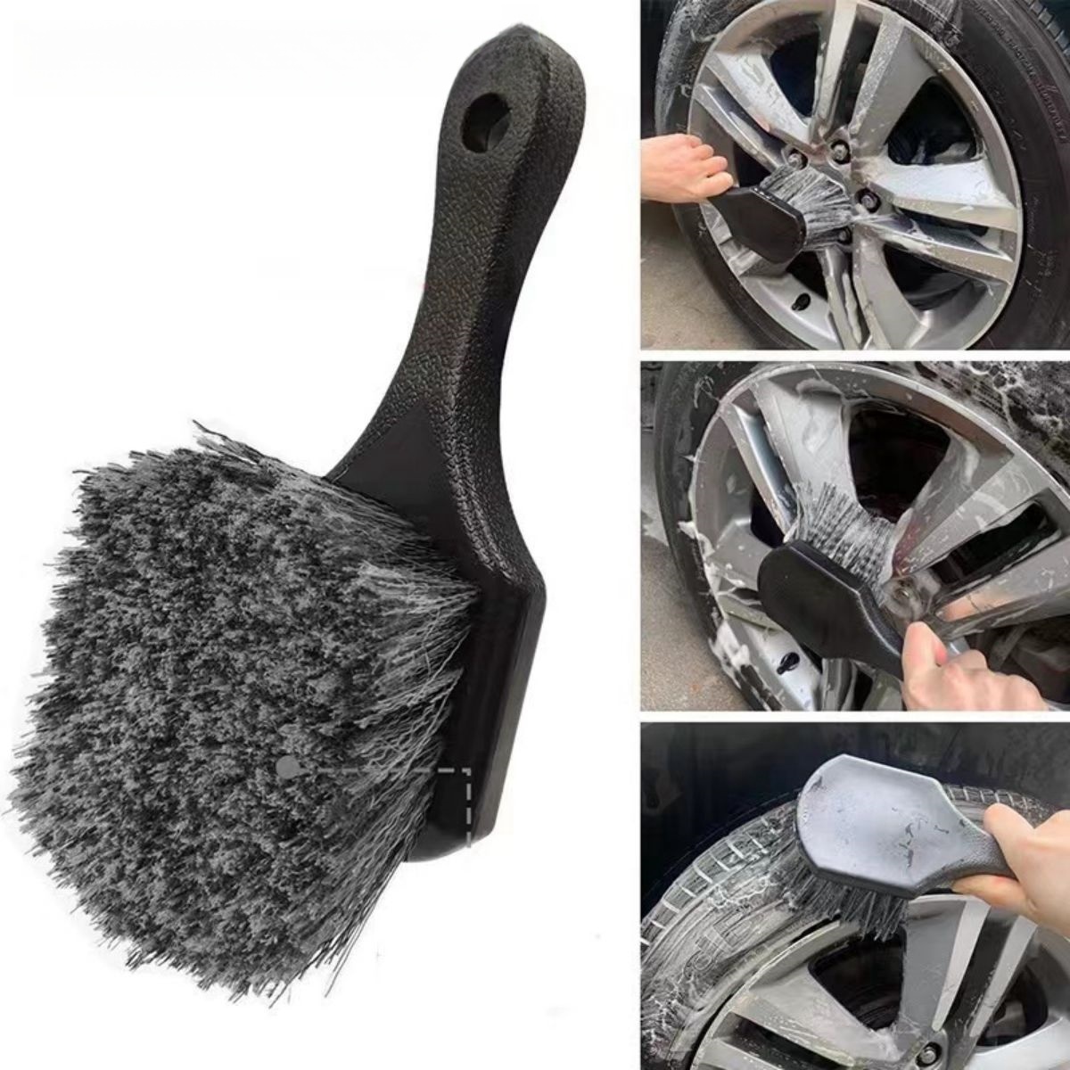 مجموعة فرش تنظيف عجلة السيارة  - مراجعة Car Cleaning Brush وسعره