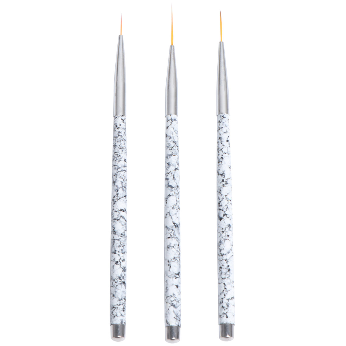 مجموعة من 3 فرش لرسم الأظافر ب - مراجعة Detailing Brush Set وسعره