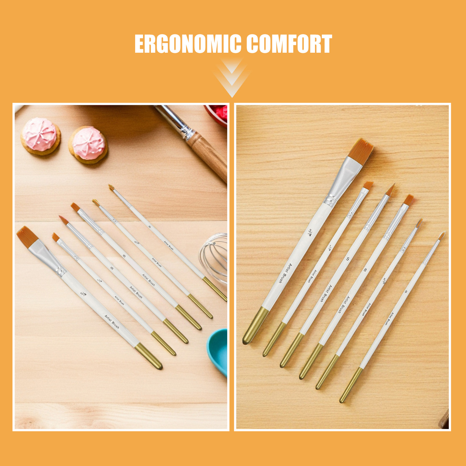 مجموعة من 12 فرشاة لتزيين الكي - مراجعة Detailing Brush Set وسعره